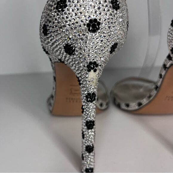 Stuart Weitzman Silver and Black Heels - Picture 11 of 14